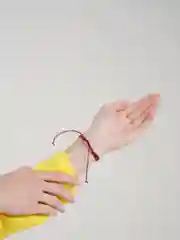 Вишнёвый браслет узел, фенечка