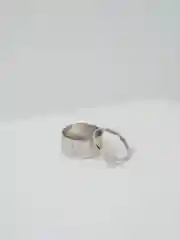 Кольца со звездой, парные, 2 штуки