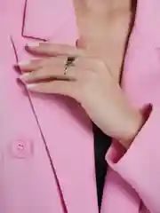 Кольца со звездой, парные, 2 штуки