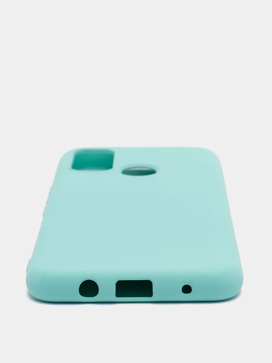 Бирюзовый чехол с бархатом внутри TECNO SPARK 7