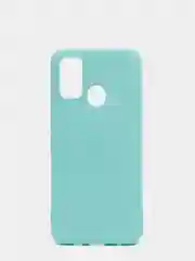 Бирюзовый чехол с бархатом внутри TECNO SPARK 7