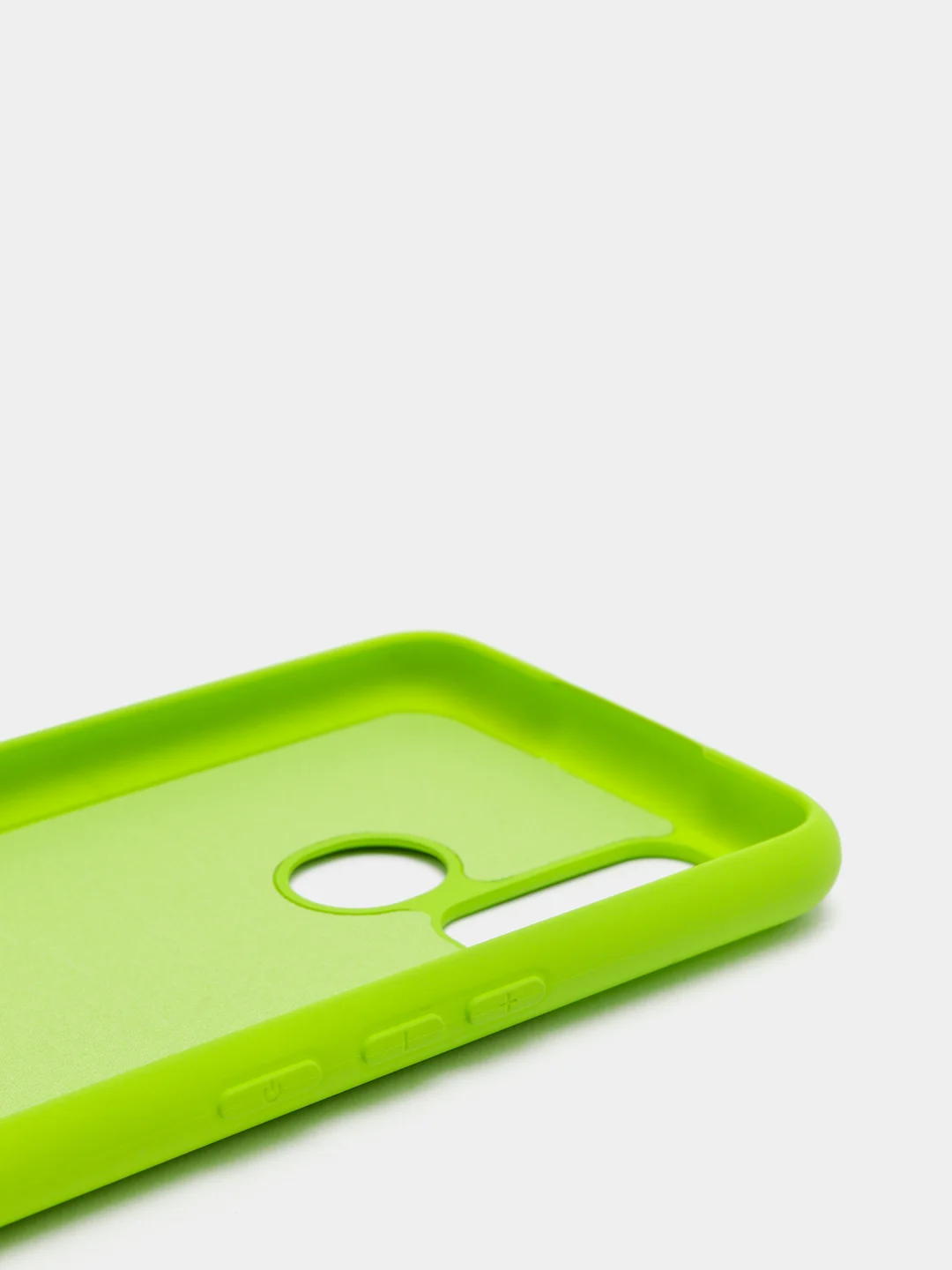 Салатовый чехол с бархатом внутри TECNO SPARK 7
