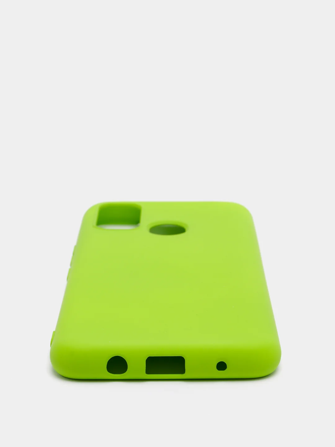 Салатовый чехол с бархатом внутри TECNO SPARK 7