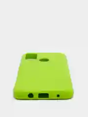 Салатовый чехол с бархатом внутри TECNO SPARK 7