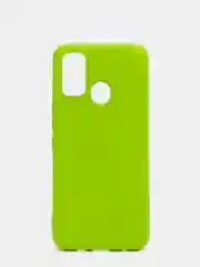 Салатовый чехол с бархатом внутри TECNO SPARK 7