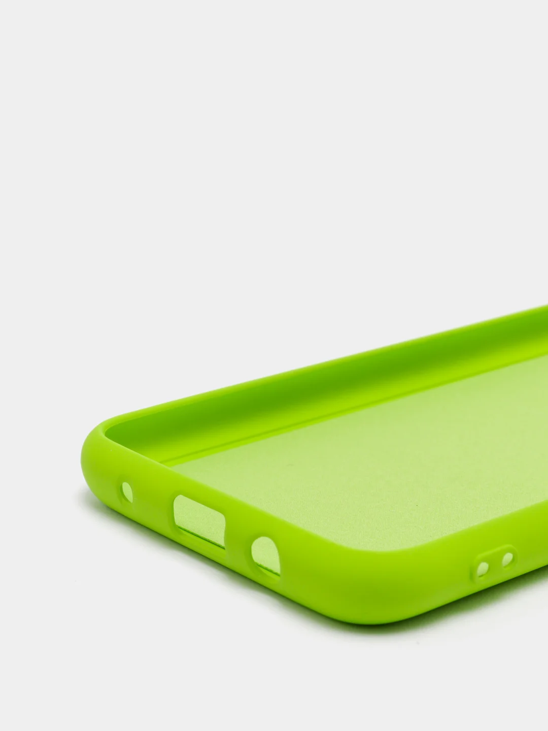 Салатовый чехол с бархатом внутри TECNO SPARK 7