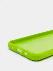 Салатовый чехол с бархатом внутри TECNO SPARK 7
