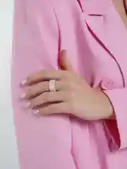 Молочный кольцо женское, из эпоксидной смолы, безразмерное