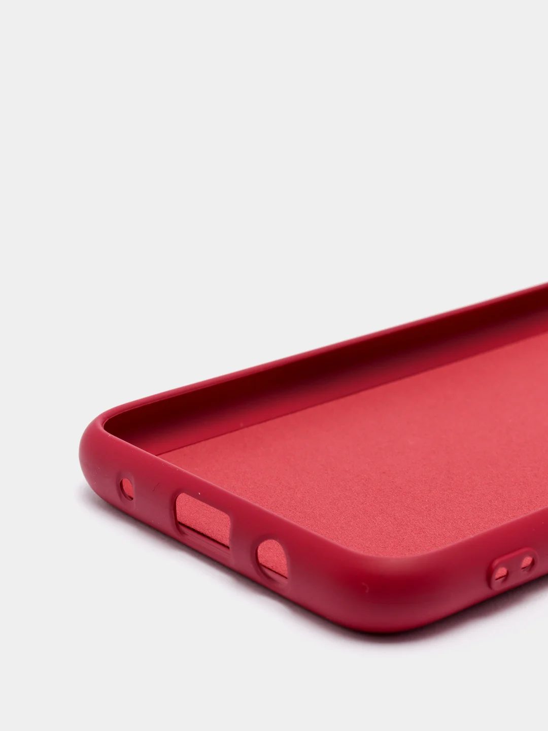 Бордовый чехол с бархатом внутри TECNO SPARK 7