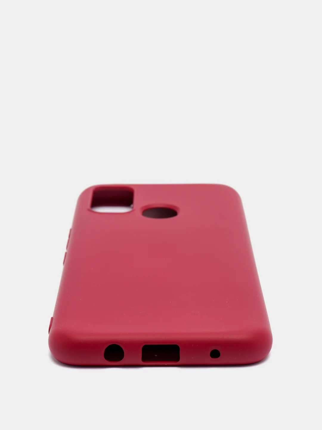 Бордовый чехол с бархатом внутри TECNO SPARK 7
