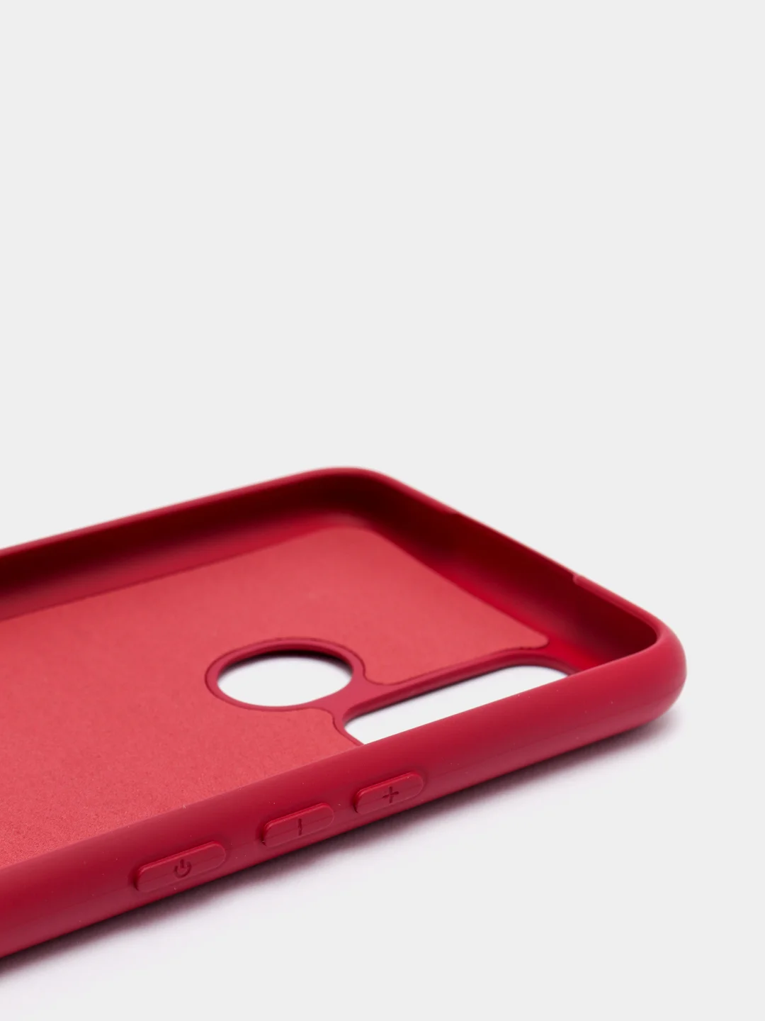 Бордовый чехол с бархатом внутри TECNO SPARK 7