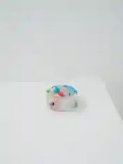 Лазурный кольцо женское, из эпоксидной смолы, безразмерное