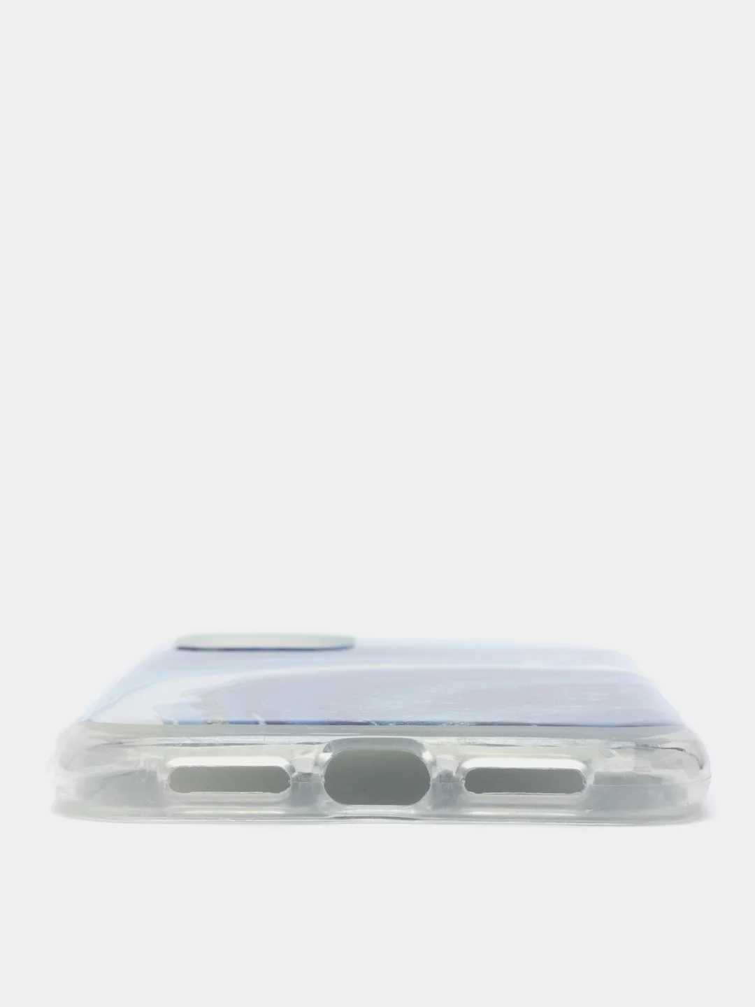 Синий чехол силиконовый iPhone 11
