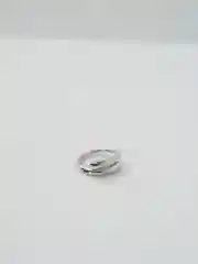 Серебряный кольцо "Дуга"