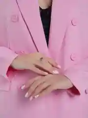 Серебряный кольцо "Дуга"