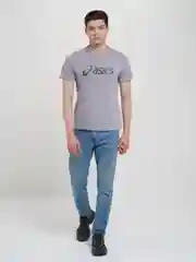 Футболка мужская спортивная Asics серая