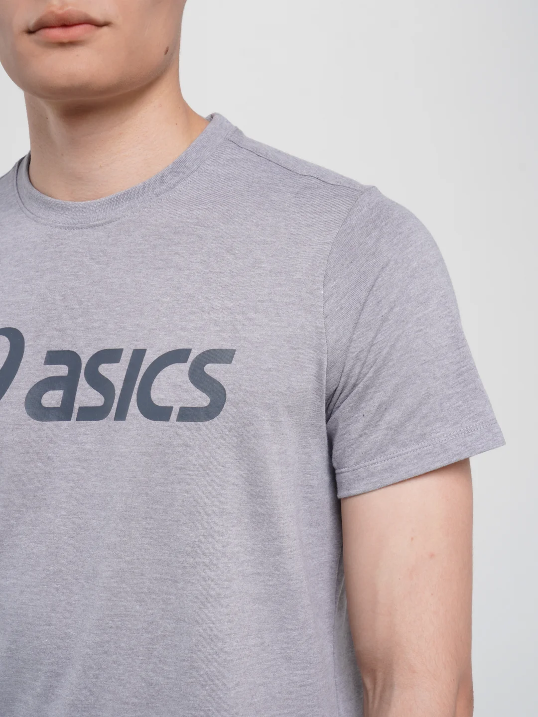 Футболка мужская спортивная Asics серая