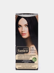 Стойкая крем-краска Белита М д/волос "HAIR Happiness"№3.16 Холодный темный шатен