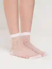 Белый носки женские, сетка