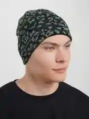 Зелёный хаки шапка мужская, зимняя, камуфляж