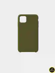 Зелёный хаки защитный силиконовый чехол Silicone Cover iPhone X, XS, XR, XS Max