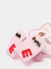 Пудровый детские резинки "Микки Маус", "Бантики", комплект 2 штуки