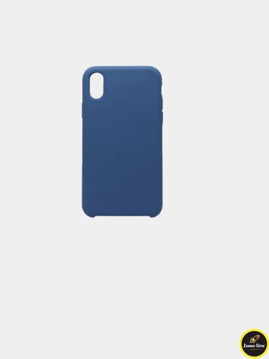 Небесно-голубой защитный силиконовый чехол Silicone Cover iPhone X, XS, XR, XS Max