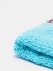 Голубой полотенце махровое для лица, для рук 35х70 "Самая красивая"
