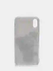 Мятный чехол Apple iPhone XR силиконовый с рисунком