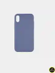 Серый меланж защитный силиконовый чехол Silicone Cover iPhone X, XS, XR, XS Max