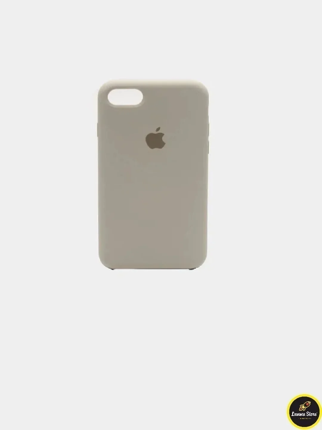 Кремовый защитный силиконовый чехол Silicone Cover iPhone X, XS, XR, XS Max