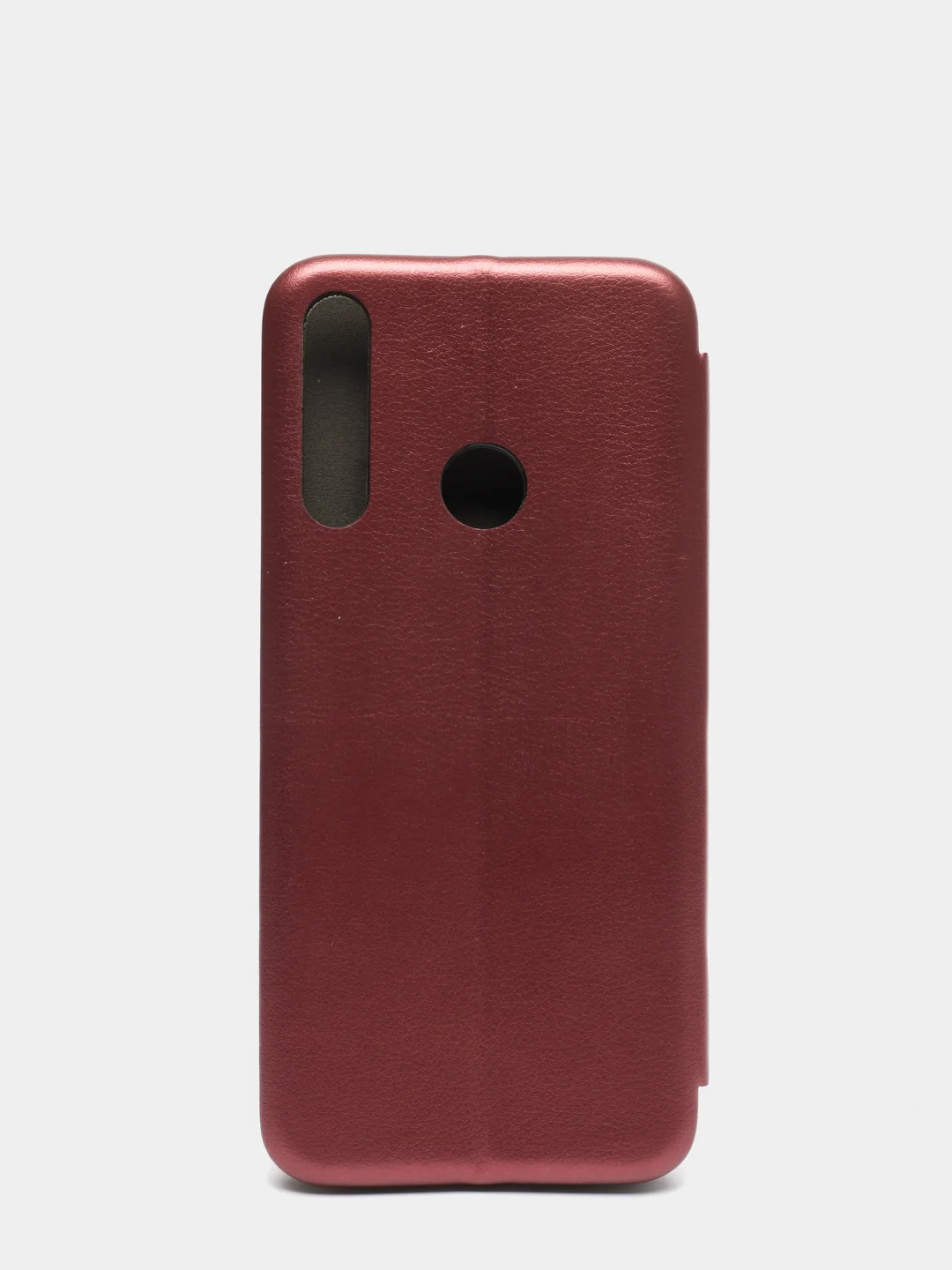 Бордовый чехол-книжка для Huawei Honor Y6P