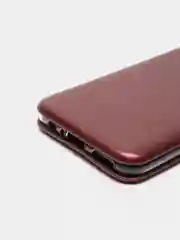 Бордовый чехол-книжка для Huawei Honor Y6P