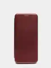 Бордовый чехол-книжка для Huawei Honor Y6P