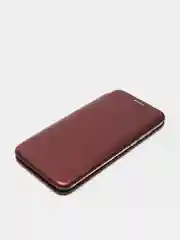 Бордовый чехол-книжка для Huawei Honor Y8P, Honor 30i