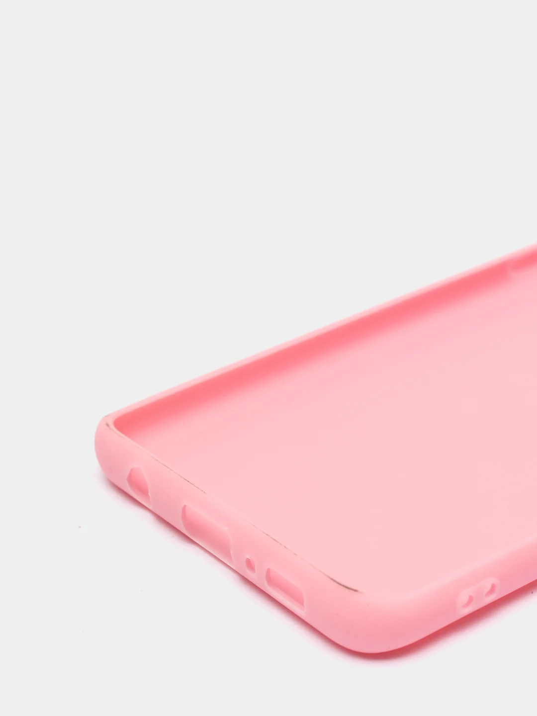 Розовый чехол Samsung Galaxy S10, Самсунг Галакси С10 силиконовый цветной матовый