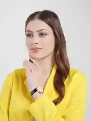 Черный женские кварцевые часы