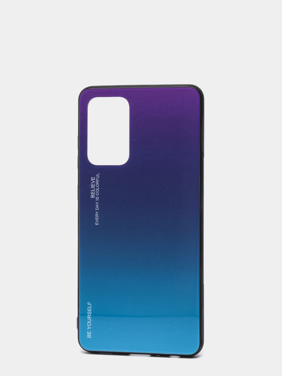 Пурпурный чехол градиент Samsung A72