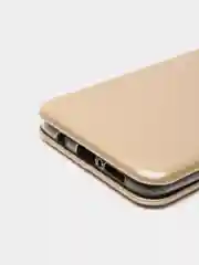 Золотой чехол-книжка для Xiaomi Redmi Note 8 pro