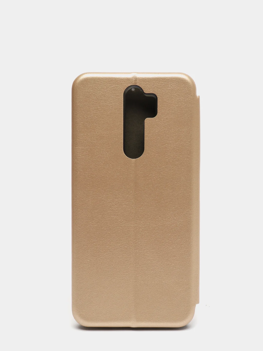 Золотой чехол-книжка для Xiaomi Redmi Note 8 pro
