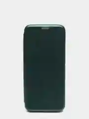 Тёмно-зелёный чехол-книжка для Huawei Honor Y6P