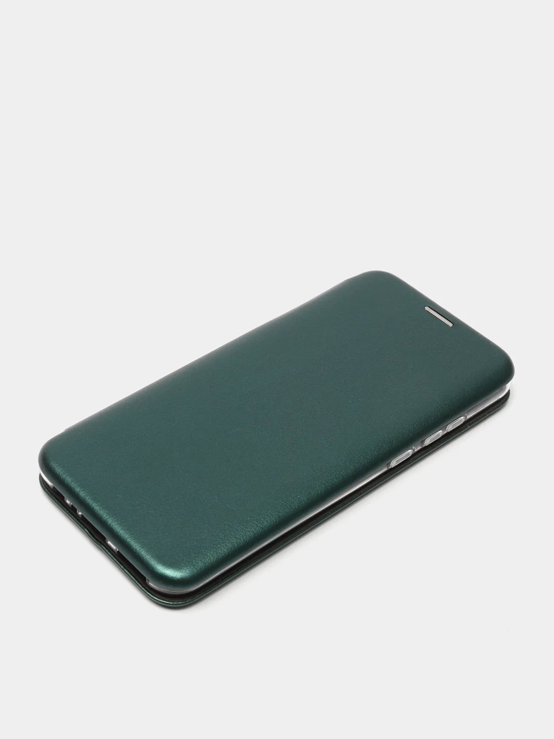 Тёмно-зелёный чехол-книжка для Huawei Honor Y6P