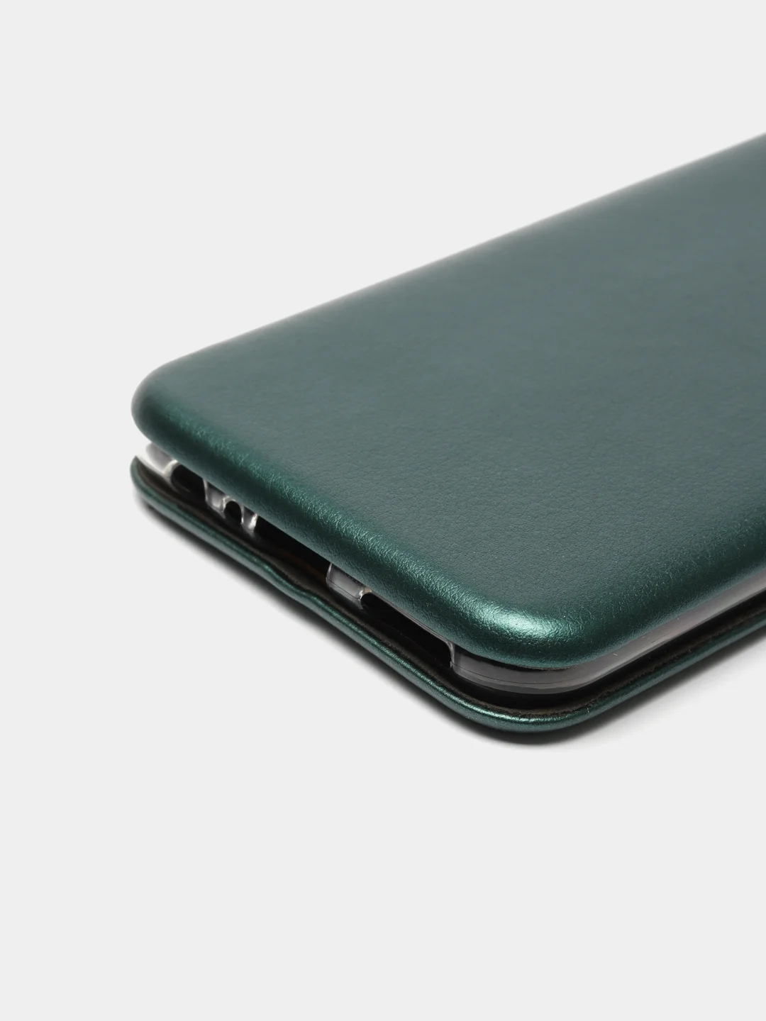 Тёмно-зелёный чехол-книжка для Huawei Honor Y6P
