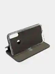 Тёмно-зелёный чехол-книжка для Huawei Honor Y6P
