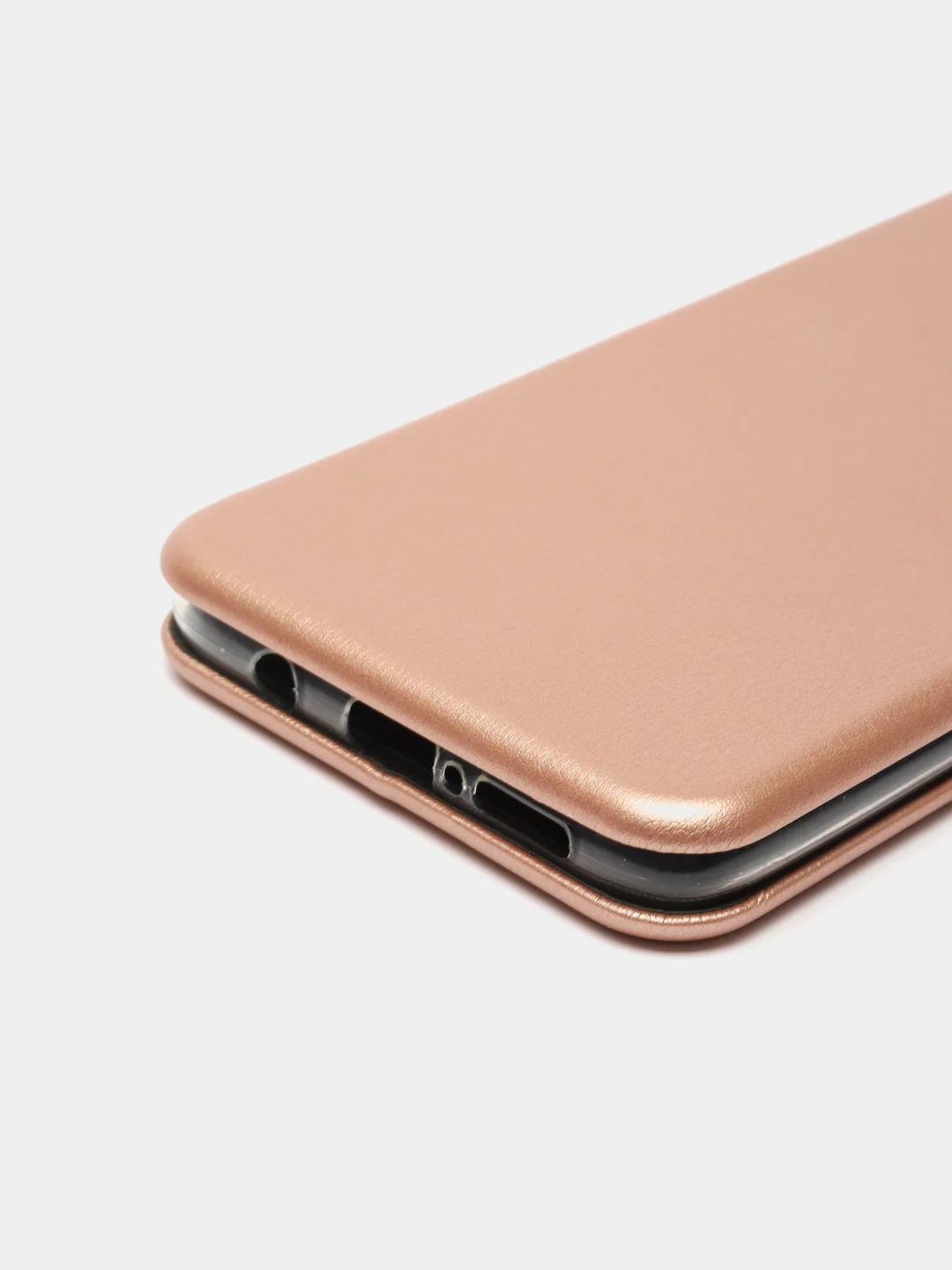 Розовый чехол-книжка для Xiaomi Redmi Note 8 pro