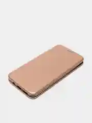 Розовый чехол-книжка для Xiaomi Redmi Note 8 pro
