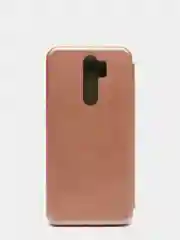 Розовый чехол-книжка для Xiaomi Redmi Note 8 pro