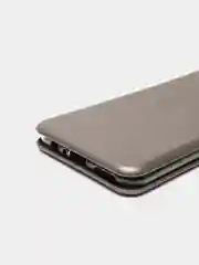 Серый чехол книжка Huawei Honor 9A
