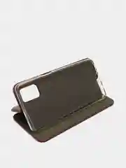 Бордовый чехол-книжка для Samsung Galaxy M31S
