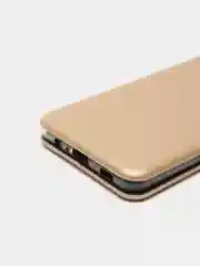 Золотой чехол книжка для Samsung Galaxy A02